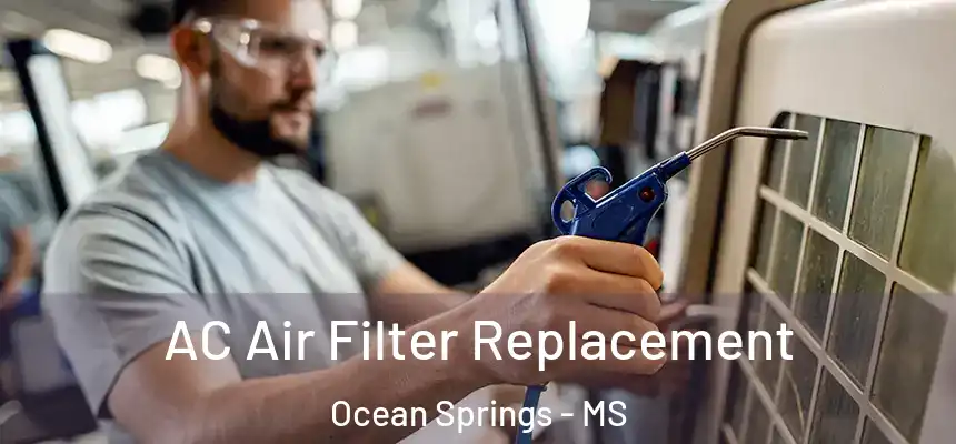  AC Air Filter Replacement Ocean Springs - MS