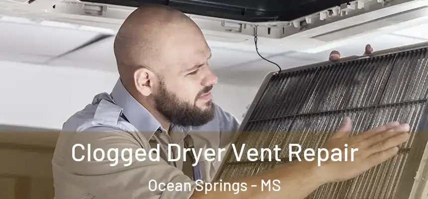 Clogged Dryer Vent Repair Ocean Springs - MS