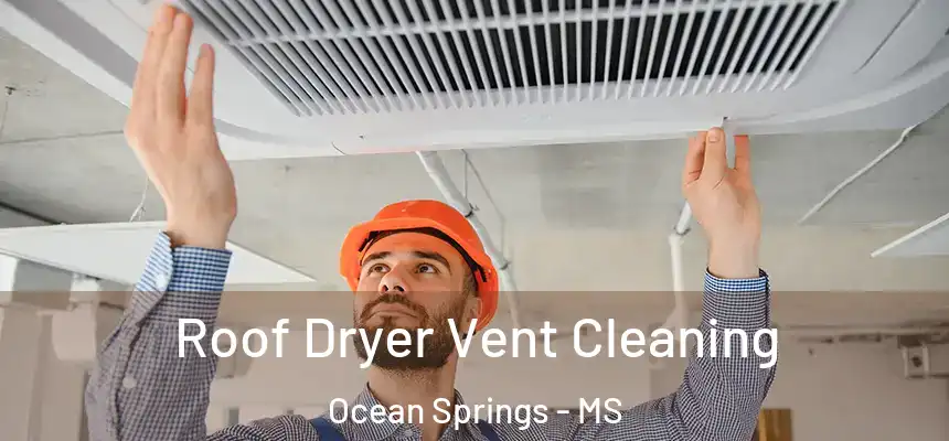 Roof Dryer Vent Cleaning Ocean Springs - MS