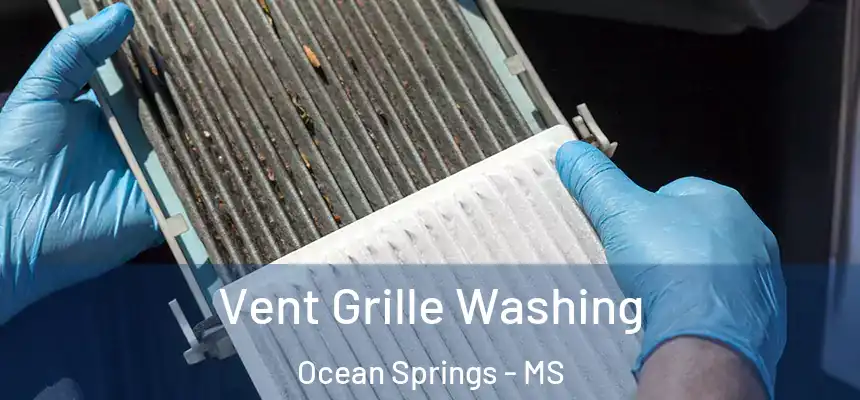 Vent Grille Washing Ocean Springs - MS